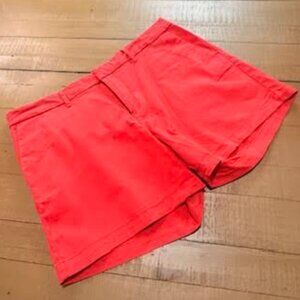 Tommy Hilfiger Women’s Red Chino Shorts Size 12